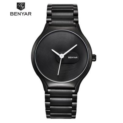 China Benyar 5119 Unisex Unique Design Dial Couples Minimalist Watch 2018 Water Resistant New No Number for sale