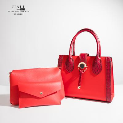 China Custom Made Fashion PU Leather Genuine Lady 3 in Combination Luxury Purses and 1 Shoulder Bag OEM Handbags Wholesale for Women for sale