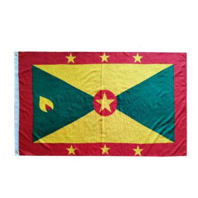 China Wholesale Price 100% Polyester FLYING Screen Printing 3'x5 Outdoor Bulgarian Satan Grenada Custom Flag for sale