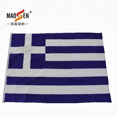 China New Cheap High Quality Customizable Size 3x5ft FLYING Greek National Flags for sale