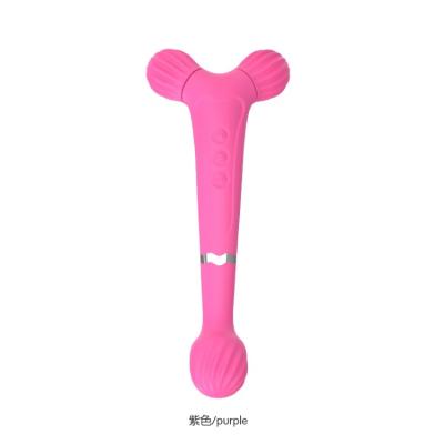 China 7 Frequency Vibration New Products USB Silicone Reacharge Stong Wireless AV Big Wand Massager Powerful Women Handheld Vibrators for sale