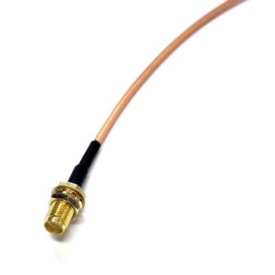 China Truly Flexible RF Cable Assembly Coaxial Cable Assembly With SMA Male Plug Connectors On Both Ends RCD-AL7843 for sale