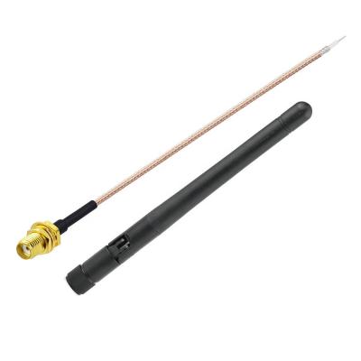 China 868mhz 915mhz 433Mhz Dipole SMA Plug Male RF High Gain Antenna RCD for sale