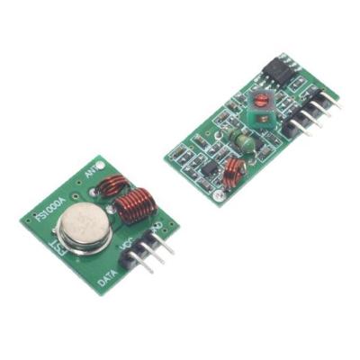 China Hot selling wireless module 433Mhz rf transmitter and receiver module link kit /ARM/MCU WL 315MHZ/433MHZ radio for sale