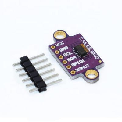 China Laser Distance Sensor Module VL53L0X Time-of-Flight (ToF) Time-of-Flight (ToF) Laser Sensor Breakout 940nm GY-VL53L0XV2 Laser Range I2C IIC for sale