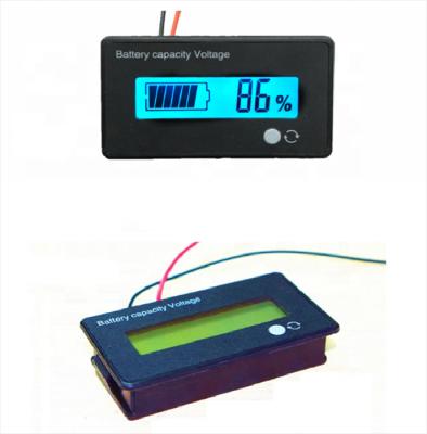 China Voltmeter Voltage Tester JS-C31H 12V 24V 36V 48V LCD Acid Lead Lithium Battery Capacity Indicator Digital Voltmeter Voltage Tester for sale