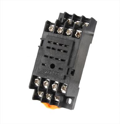 China Sealed Relay Base PYF14A 14 Pin Relay Socket Base For MY4NJ HH54P H3Y-4 Relay Socket for sale