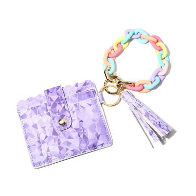 China Fashionable Discount Alloy Plastic Chains Key Chain Light 30pcs 80g for sale