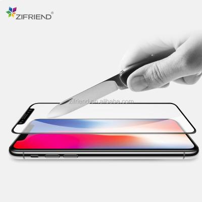 China 2018 wholesale premium good quality 2.5D full cover tempered glass screen protector Anti-scratch for iPhone X for sale