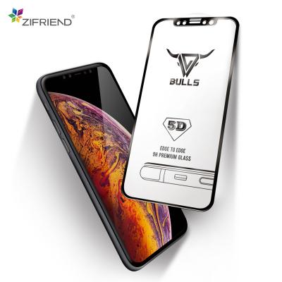 China wholesale Premium Curved Anti-scratch 9h 9d Full Cover Tempered Glass Screen Protector For iPhone X 8 7 6 plus for sale