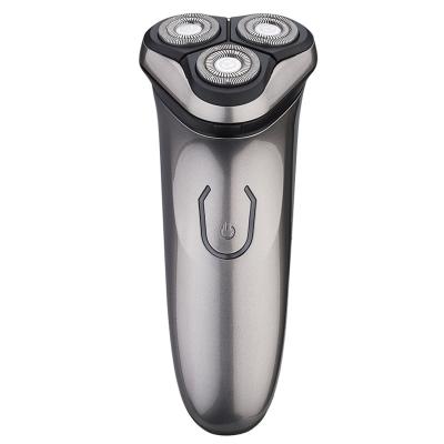 China Portable Triple Blade Shaving Machine Wet Dry Razor 3 In One Electric Shaver Waterproof Washable Razor For Man for sale