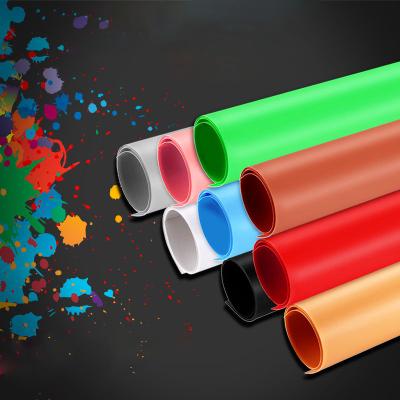 China Yiscaxia Solid Color Frosted PVC Background Board Photographic Background Cloth for Photography, Reflective Board for Shooting 120 X 60cm 20 for sale