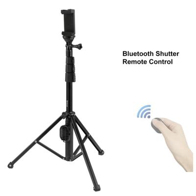 China Portable Lightweight Tabletop Stick Mini Black Camera Style Video Tripod Monopod Selfie Smartphone Stabilizer Stand for sale