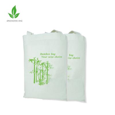 China Biodegradable Promotional Eco Friendly Bamboo Non Woven Fiber Gift Bag for sale