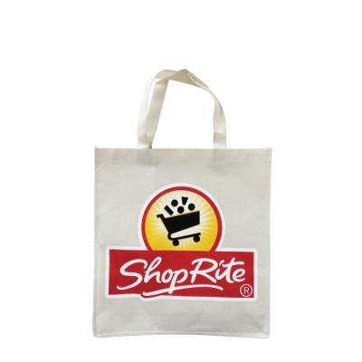 China Natural For Buying Tote Bag 100% Recycled Non Woven PLA Promotion Bags PLA Fabric Accept Logo Silk Screen Printing Letter Customized for sale