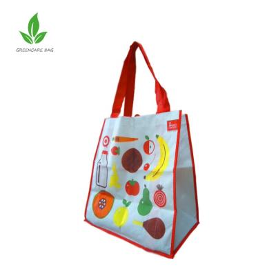 China Fashion Recycled PET Non Woven Folding Bag for sale