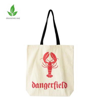 China High Quality 10oz Cheap Customized Logo Tote Shopping Bag Canvas Bag Cotton Bag With Logo for sale