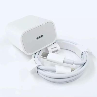 China Fast Charger Palladium 20w Usb Type C Wall Fast Charger British Eu Plug Us With Cable For Iphone 14 13 12 for sale