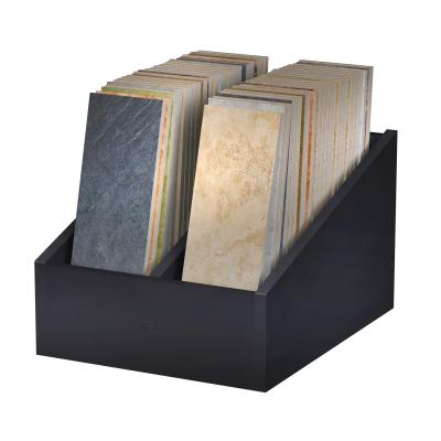 China Retail Shops Foshan Manufacturer Customized Countertop Tile Showroom Display Racks For Granite And Marble Tile for sale