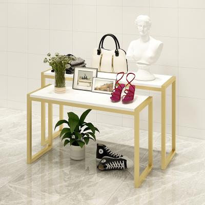 China Factory Easy Assembly Quality Shoe Shop Display Idea Modern Retail Shoe Display Unit Home Decor Shoe Display Unit for sale