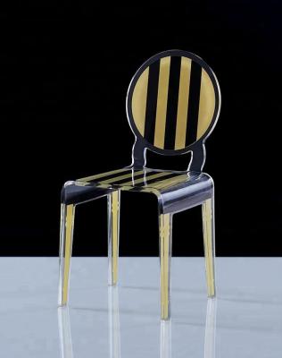 China 2021 Stable Chair Acrylic Lounge Chair Dining Chair for sale