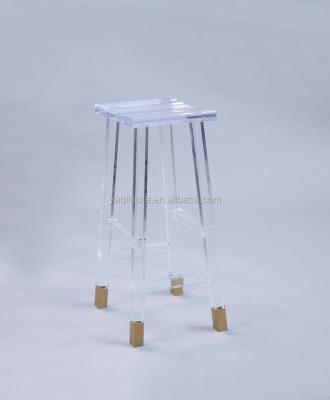 China Bar Chair Leisure Bar Stool Hot Selling Transparent Acrylic Chair for sale