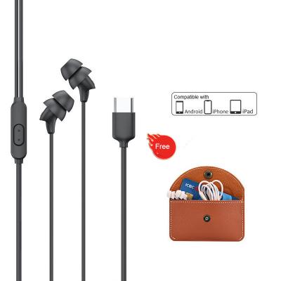 China Perfect Sound Noise Canceling Dynamic In-Ear 3.5mm Jack Wired Earphone For Tablets Cell Phones Built-in MIC for sale