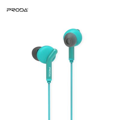 China Built-in Microphone PRODA/AZEADA Fanyue In-Ear 3.5mm Mobile Phone Headset Wired Earbuds With Mic For Samsung iPhone Headphones for sale