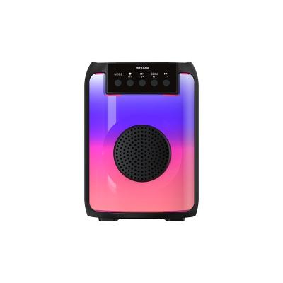 China AZEADA LED Gaming Speaker PD-S102 BT Video Portable Wireless Speaker with 360 Degree LED Lights Support AUX Mode. TF Card USB Disk BT for sale