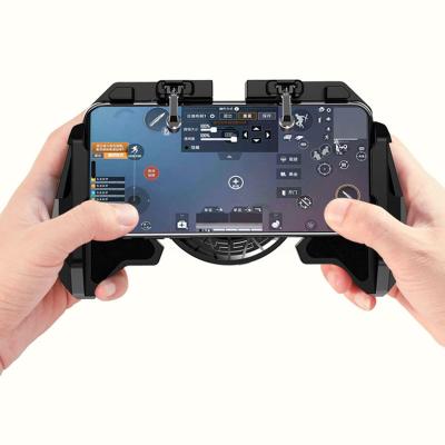 China Touch Buttons PRODA/AZEADA ARC Reactor Game Grip with Fan PD-D04 Mobile Phone Holder Gaming Controller Triggers Gamepad for sale