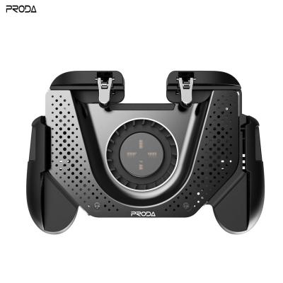 China With Phone Holder PRODA/AZEADA Kroos Series Game Handle With Fan PD-D03 Mobile Phone Game Controller Universal Gamepad for sale