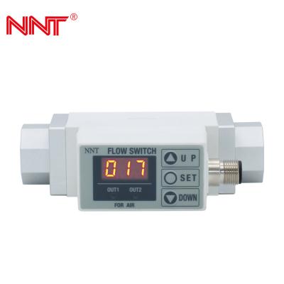 China Intelligent Digital Air Flow Meters Liquids NPN PNP Flow Switch Heater Type for sale