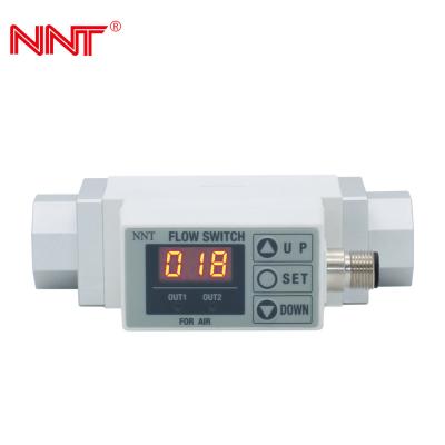 China NPN Open Collector Digital Air Flow Meters , Rc Thread  flow control meters for sale