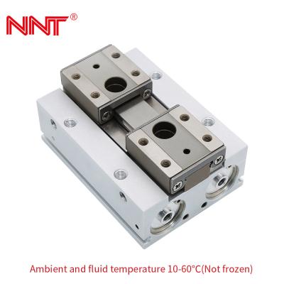 China Double piston Small Pneumatic Gripper , CE Double Acting Pneumatic Cylinder for sale