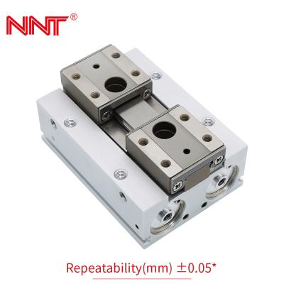 China Slim Pneumatic Gripper Cylinder Double acting with Medium Stroke for sale