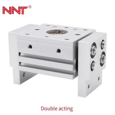 China NNT  Cylinder Pneumatic Finger Gripper , Aluminum 2 Finger Robot Gripper for sale