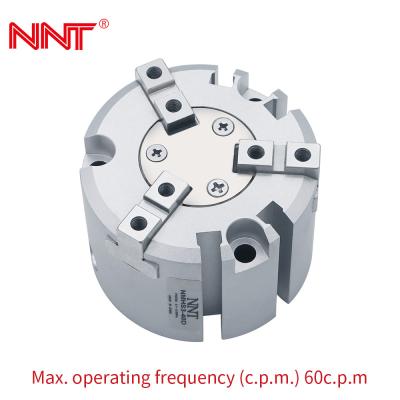 China NNT Auto Switch Robot Pneumatic Gripper Magnetic Round Body for sale