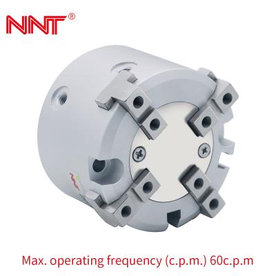 China 0.1-0.6MPa 4 Kaak Pneumatische Tang, de Parallelle Pneumatische Tang van NNT Te koop