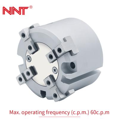 China NNT 4 Jaw Pneumatic Gripper Gripping Force 0.5MPa Double Acting for sale