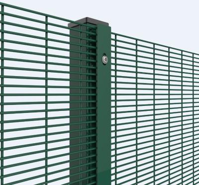 China High Security Easily Assembled Powder Coated 358 Anti-Climb Fence Panel Price for sale