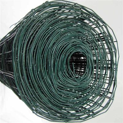 China Good Corrosion Resistance Wholesale 2mm PVC Coated Wave Iron Wire Mesh Euro Fence for sale