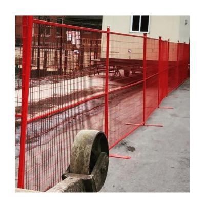 China Canada Standard Easily Assembled Temporary Fence, 6ftX8ft Metal Temp Barrier For Sale, Temp Barrier Baseplate And Joiners Factory for sale