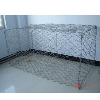 China Hexagonal Gabions Gabion Box , Hexagonal Gabion Basket Galvanized for sale