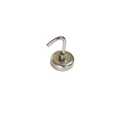 China Magnetic Hook Manufacturer Supply Ndfeb Magnetic Screw Hook Wall Mount Hooks for sale