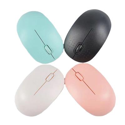 China 2020 Factory Comfortable Cheap Price Mini Portable Slim 2.4G Colorful Wireless Mouse For Computer for sale