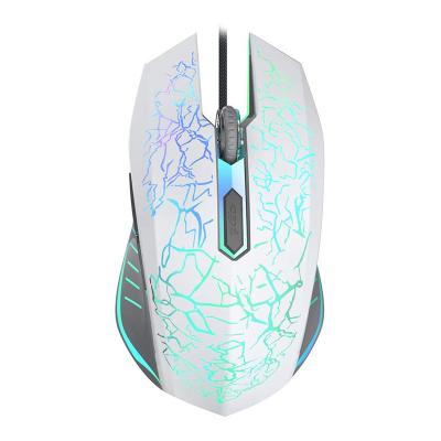 China Hot Selling Amazon Optical Cable Mouse Cheap Computer Gaming Mouse 7 Colors LED Lights, Led Cable Mouse for sale