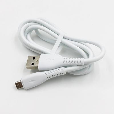 China Mobile Phone Amazon New Mold High Quality PVC 1M Usb 2A Strong Fast Charging Cable For Smart Phone for sale