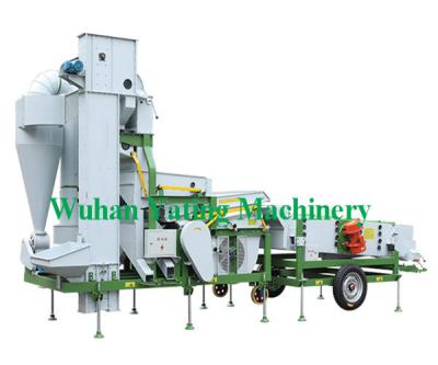 China Custom Grain Cleaning Machine Vibratory Air Screen Cleaner  For Seed And Grain for sale