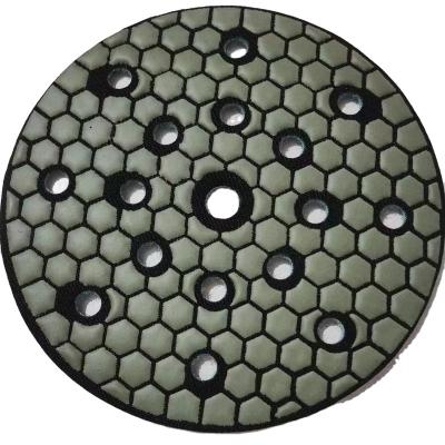 China Wet Working 7 inch diameter 175mm hand grinder with stone polishing pad for sale