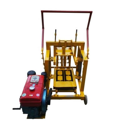 China Building Material Stores Small Cement Block Making Machine Home Production Line for sale